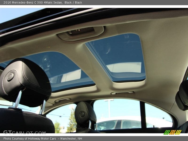 Black / Black 2016 Mercedes-Benz C 300 4Matic Sedan