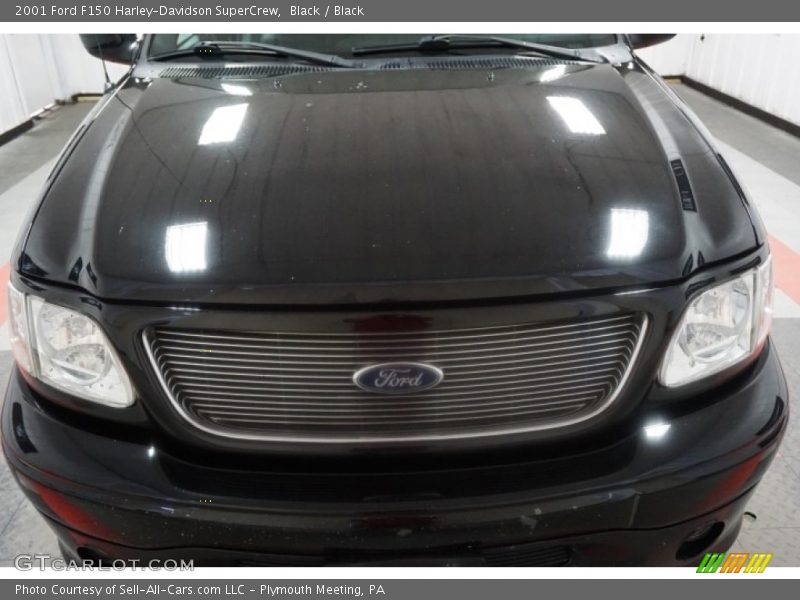 Black / Black 2001 Ford F150 Harley-Davidson SuperCrew
