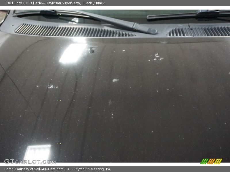 Black / Black 2001 Ford F150 Harley-Davidson SuperCrew