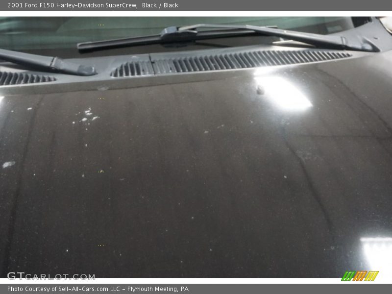 Black / Black 2001 Ford F150 Harley-Davidson SuperCrew