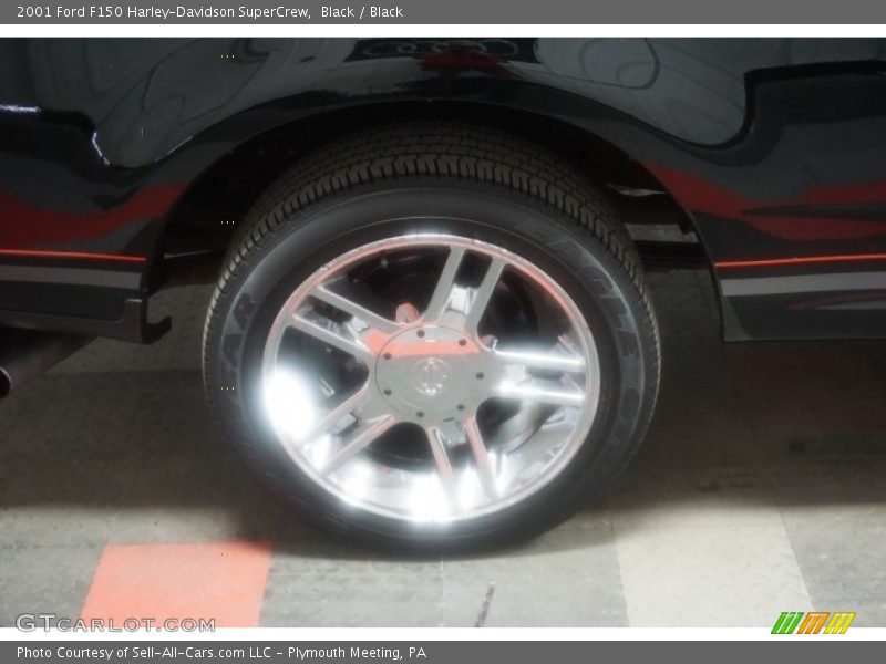 Black / Black 2001 Ford F150 Harley-Davidson SuperCrew