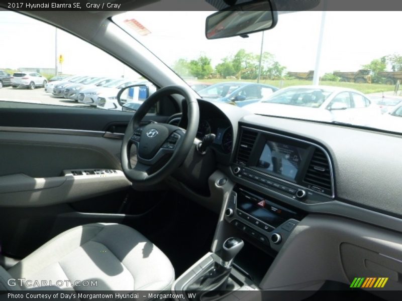 Gray / Gray 2017 Hyundai Elantra SE
