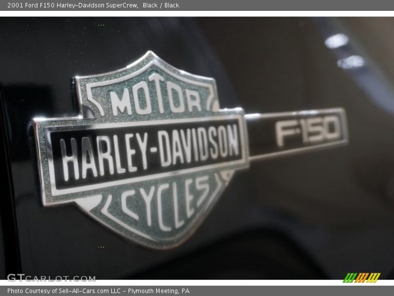 Black / Black 2001 Ford F150 Harley-Davidson SuperCrew
