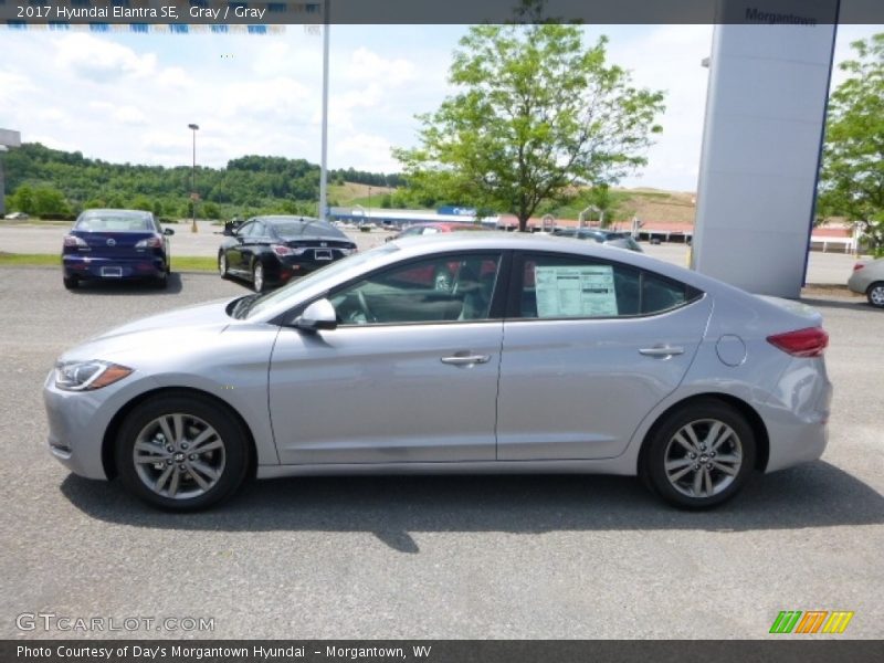 Gray / Gray 2017 Hyundai Elantra SE