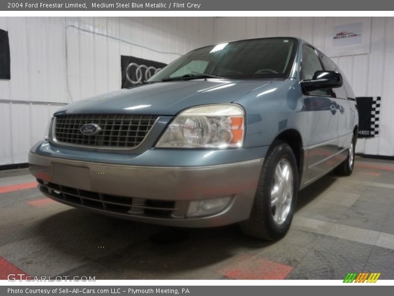 Medium Steel Blue Metallic / Flint Grey 2004 Ford Freestar Limited