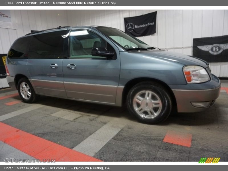 Medium Steel Blue Metallic / Flint Grey 2004 Ford Freestar Limited