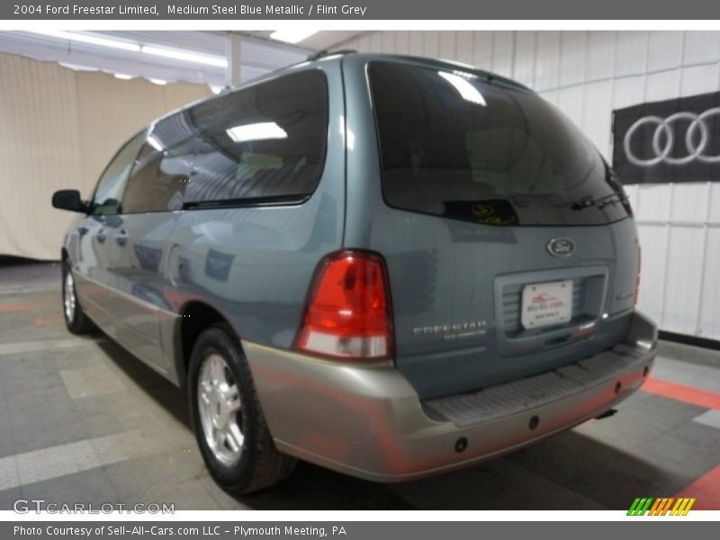 Medium Steel Blue Metallic / Flint Grey 2004 Ford Freestar Limited