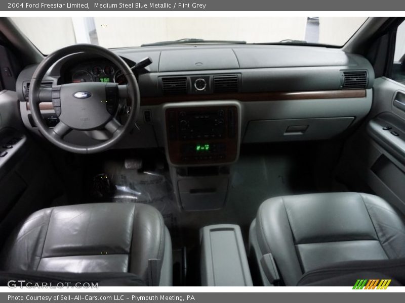 Medium Steel Blue Metallic / Flint Grey 2004 Ford Freestar Limited