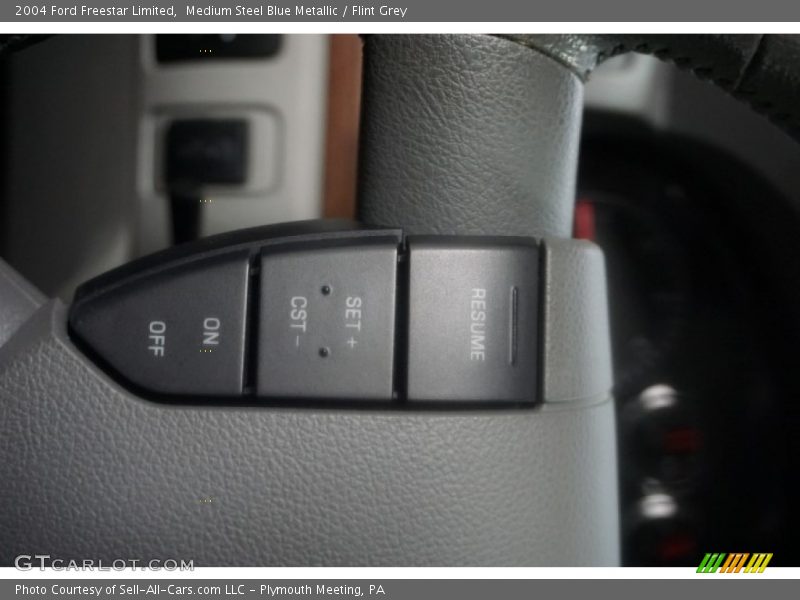 Medium Steel Blue Metallic / Flint Grey 2004 Ford Freestar Limited