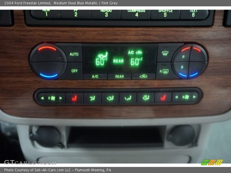 Medium Steel Blue Metallic / Flint Grey 2004 Ford Freestar Limited