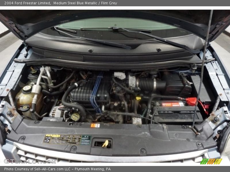 Medium Steel Blue Metallic / Flint Grey 2004 Ford Freestar Limited