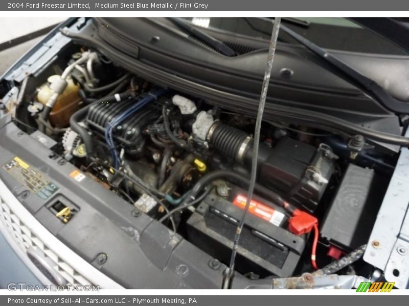 Medium Steel Blue Metallic / Flint Grey 2004 Ford Freestar Limited
