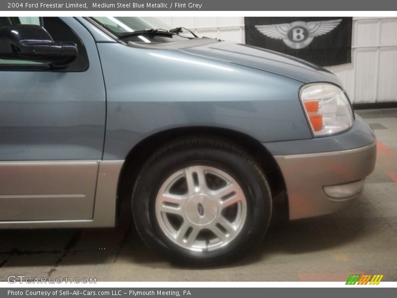 Medium Steel Blue Metallic / Flint Grey 2004 Ford Freestar Limited