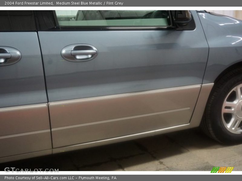 Medium Steel Blue Metallic / Flint Grey 2004 Ford Freestar Limited