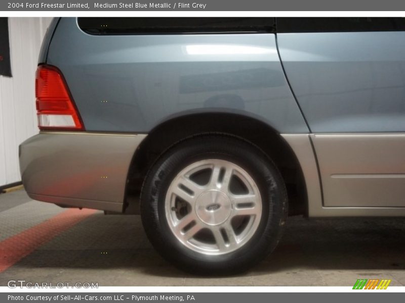 Medium Steel Blue Metallic / Flint Grey 2004 Ford Freestar Limited