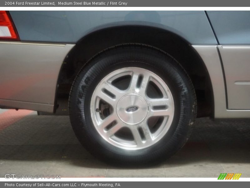 Medium Steel Blue Metallic / Flint Grey 2004 Ford Freestar Limited