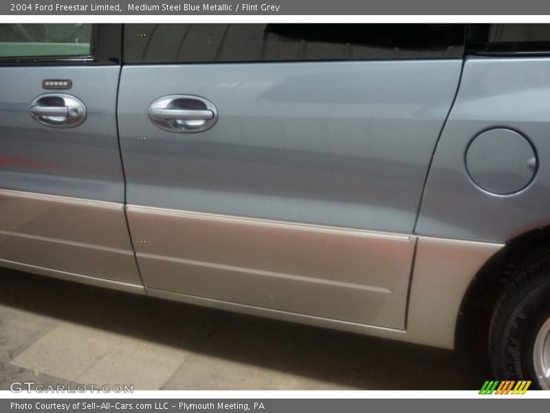 Medium Steel Blue Metallic / Flint Grey 2004 Ford Freestar Limited