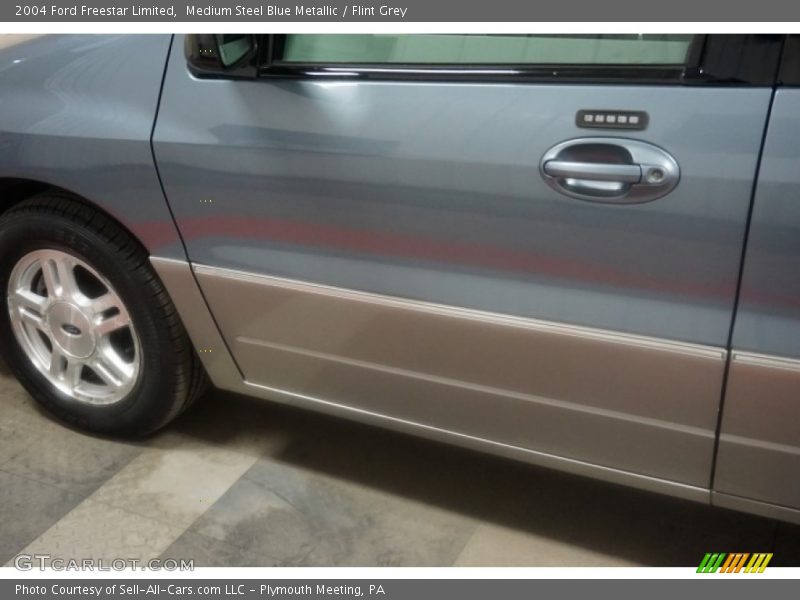 Medium Steel Blue Metallic / Flint Grey 2004 Ford Freestar Limited
