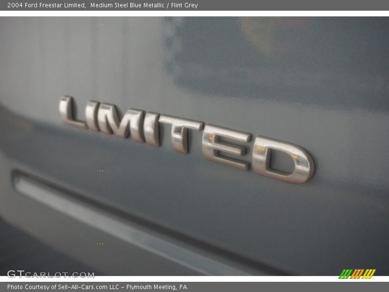 Medium Steel Blue Metallic / Flint Grey 2004 Ford Freestar Limited