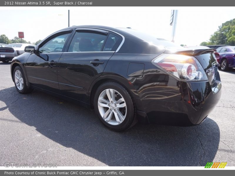 Super Black / Charcoal 2012 Nissan Altima 3.5 SR