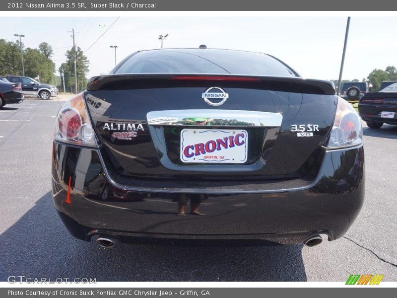 Super Black / Charcoal 2012 Nissan Altima 3.5 SR