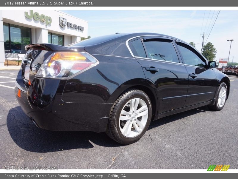 Super Black / Charcoal 2012 Nissan Altima 3.5 SR