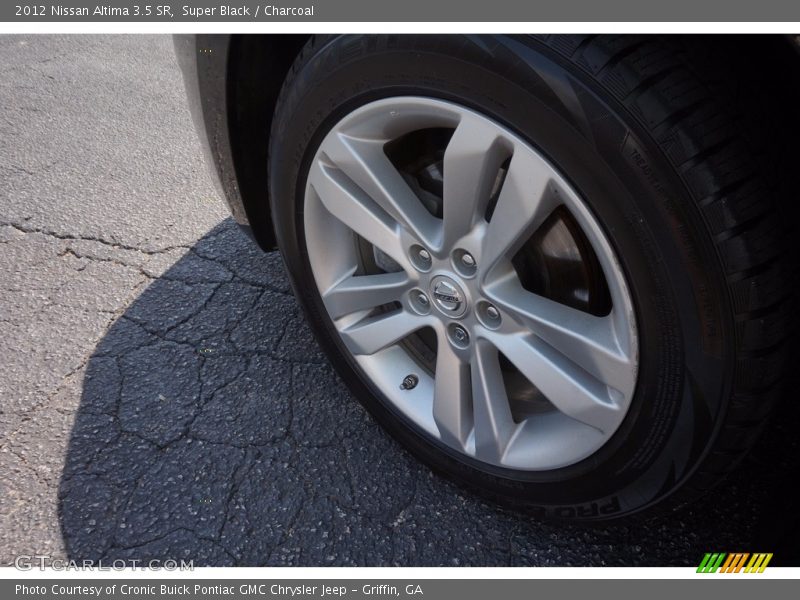 Super Black / Charcoal 2012 Nissan Altima 3.5 SR