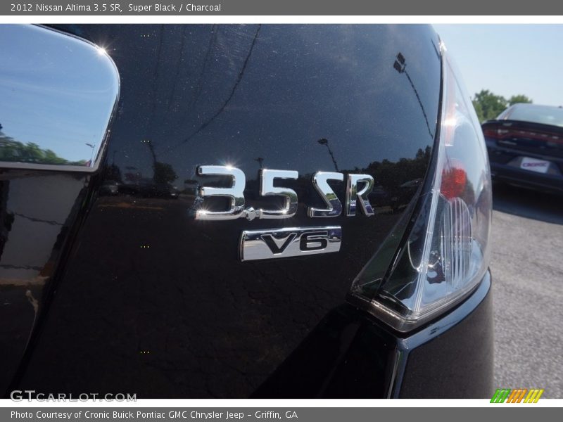 Super Black / Charcoal 2012 Nissan Altima 3.5 SR