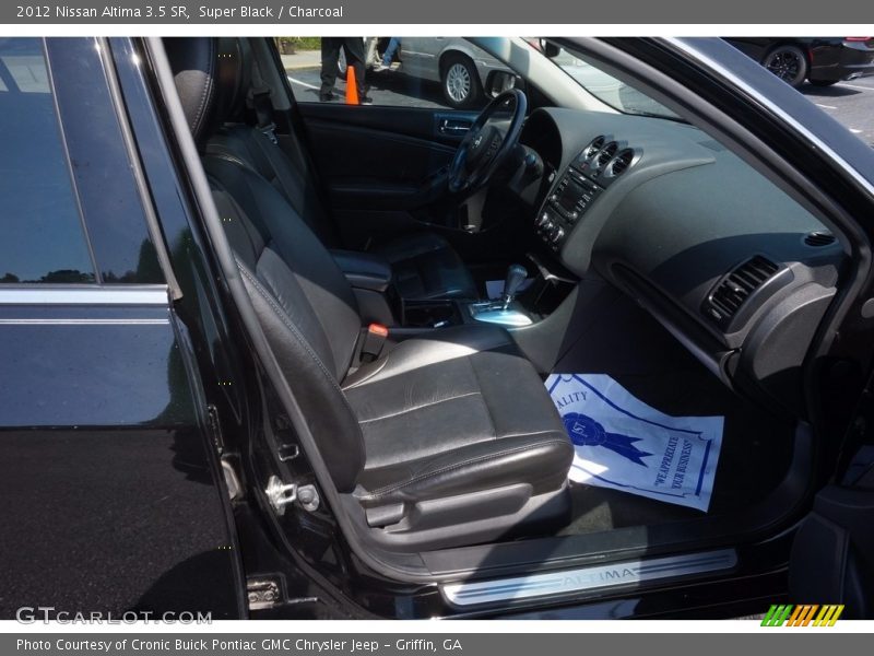 Super Black / Charcoal 2012 Nissan Altima 3.5 SR