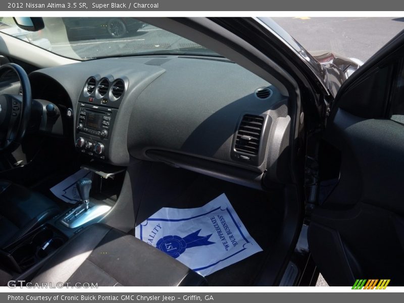 Super Black / Charcoal 2012 Nissan Altima 3.5 SR