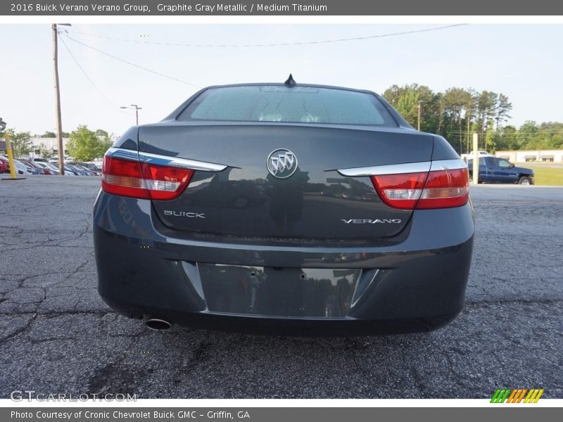 Graphite Gray Metallic / Medium Titanium 2016 Buick Verano Verano Group
