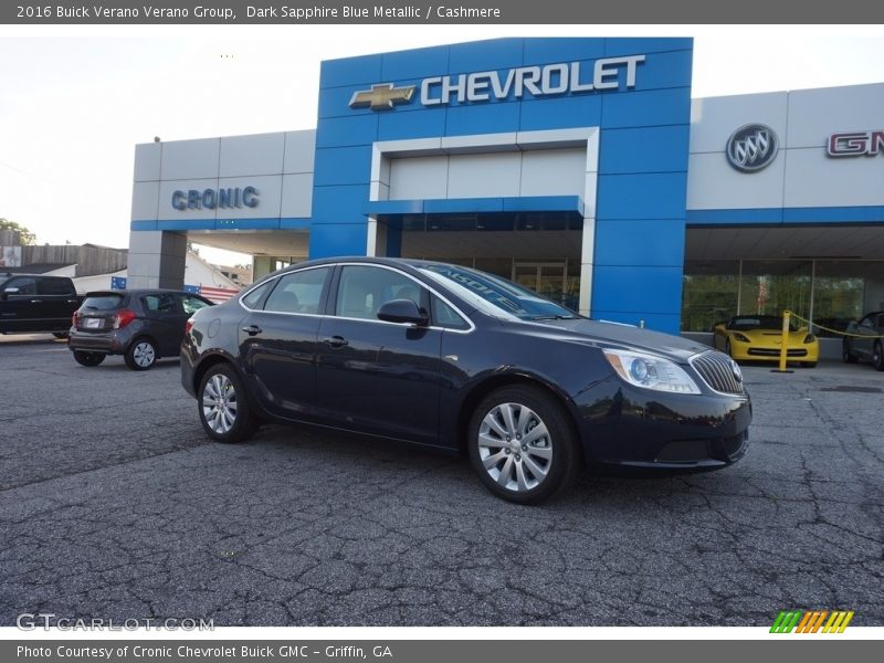 Dark Sapphire Blue Metallic / Cashmere 2016 Buick Verano Verano Group