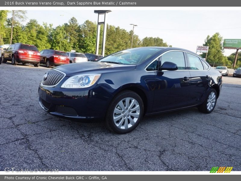 Dark Sapphire Blue Metallic / Cashmere 2016 Buick Verano Verano Group