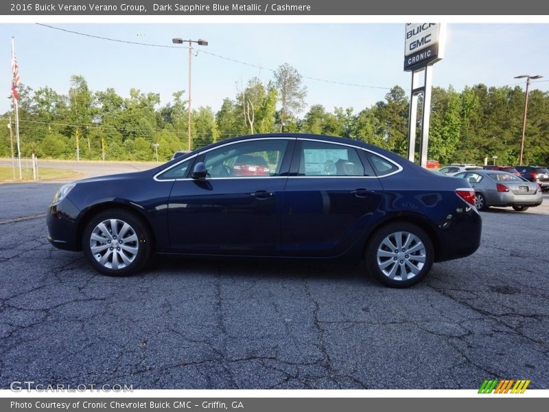 Dark Sapphire Blue Metallic / Cashmere 2016 Buick Verano Verano Group