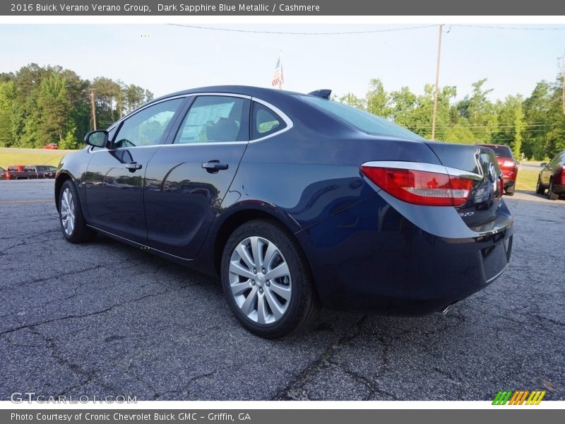 Dark Sapphire Blue Metallic / Cashmere 2016 Buick Verano Verano Group