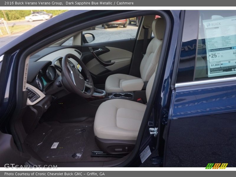 Dark Sapphire Blue Metallic / Cashmere 2016 Buick Verano Verano Group