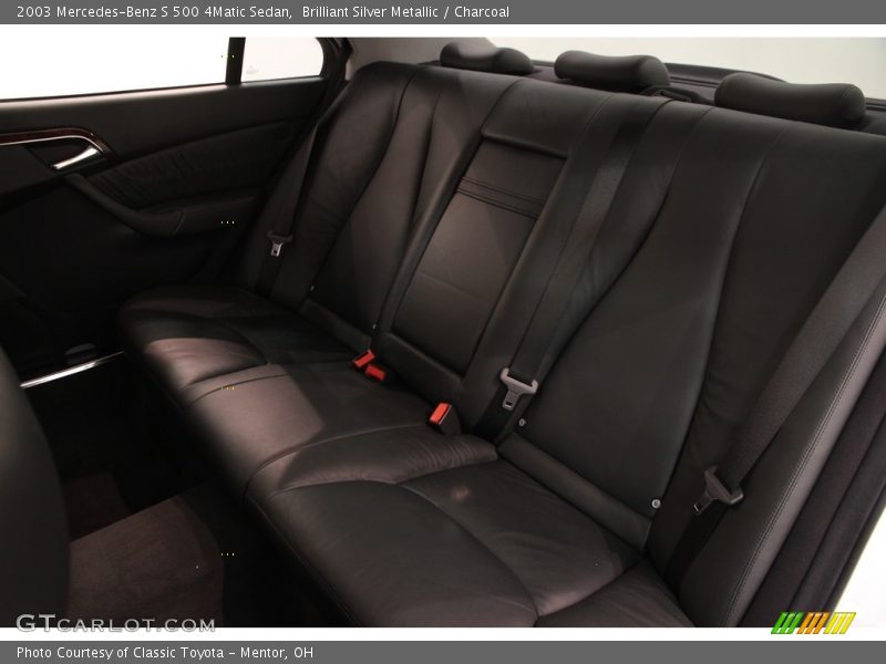 Brilliant Silver Metallic / Charcoal 2003 Mercedes-Benz S 500 4Matic Sedan