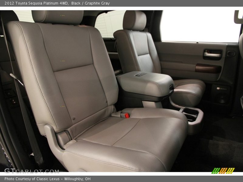 Black / Graphite Gray 2012 Toyota Sequoia Platinum 4WD