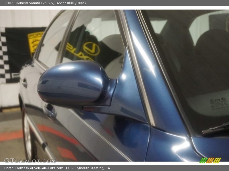 Ardor Blue / Black 2002 Hyundai Sonata GLS V6