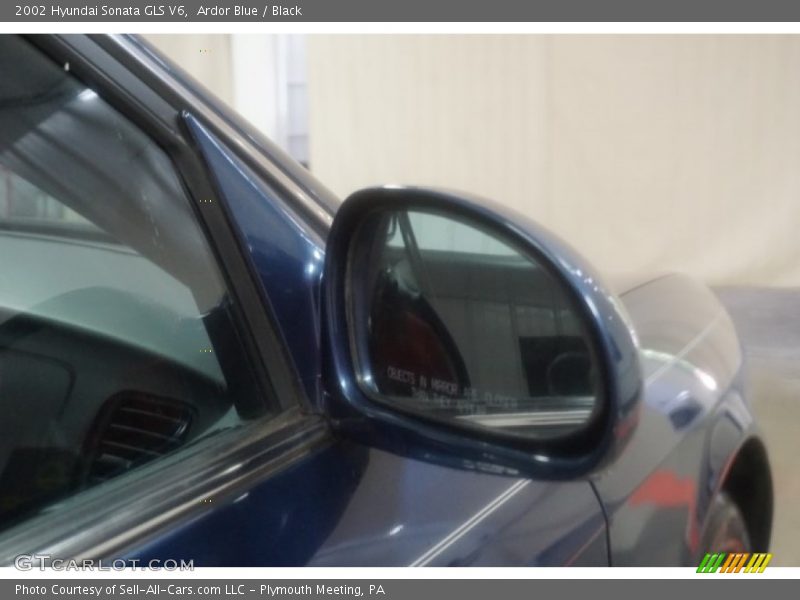 Ardor Blue / Black 2002 Hyundai Sonata GLS V6