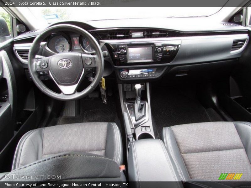 Classic Silver Metallic / Black 2014 Toyota Corolla S