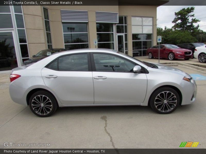 Classic Silver Metallic / Black 2014 Toyota Corolla S