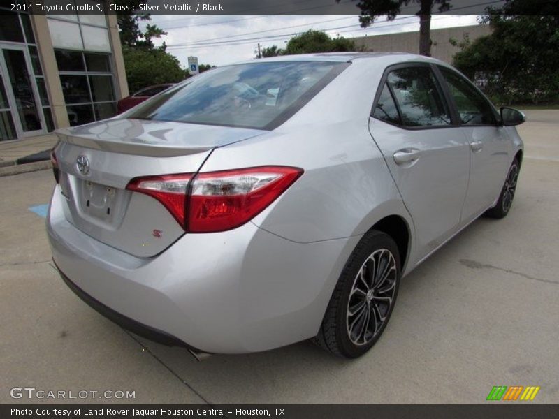 Classic Silver Metallic / Black 2014 Toyota Corolla S