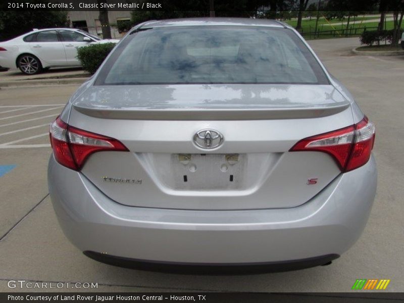 Classic Silver Metallic / Black 2014 Toyota Corolla S
