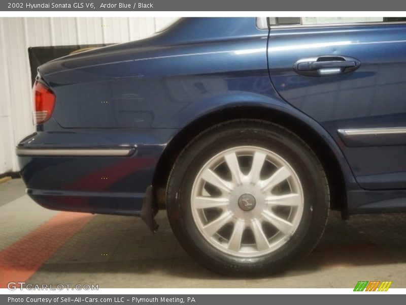 Ardor Blue / Black 2002 Hyundai Sonata GLS V6