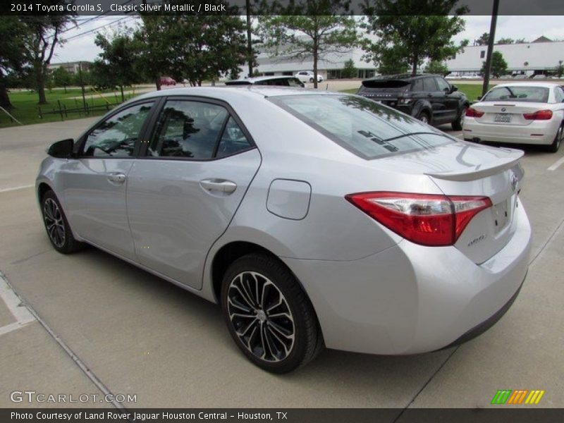 Classic Silver Metallic / Black 2014 Toyota Corolla S