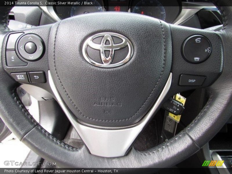 Classic Silver Metallic / Black 2014 Toyota Corolla S