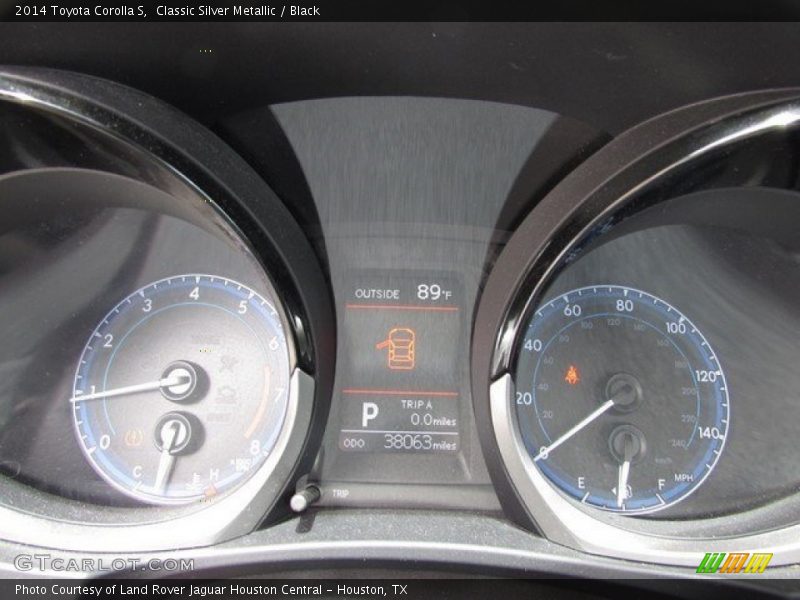 Classic Silver Metallic / Black 2014 Toyota Corolla S