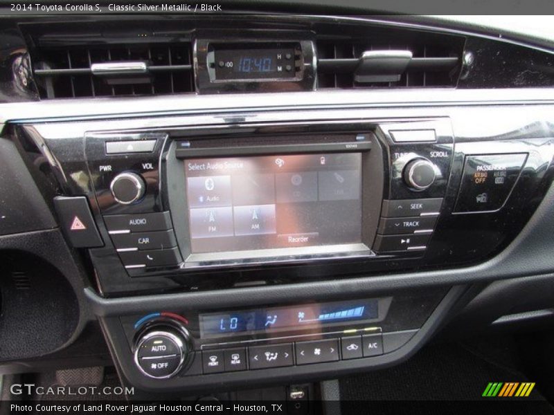 Classic Silver Metallic / Black 2014 Toyota Corolla S