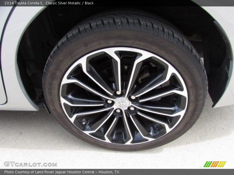 Classic Silver Metallic / Black 2014 Toyota Corolla S